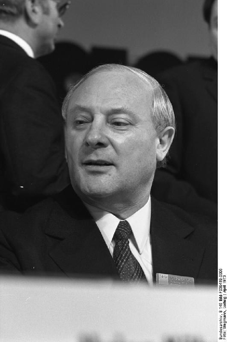 Georg Leber, 1973.