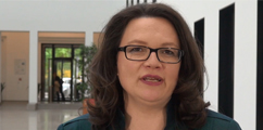 Glückwünsche Andrea Nahles