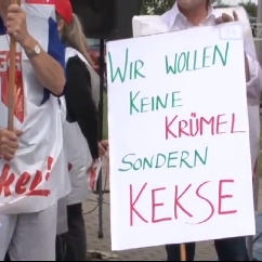 "Keine Krümel, sondern Kekse"